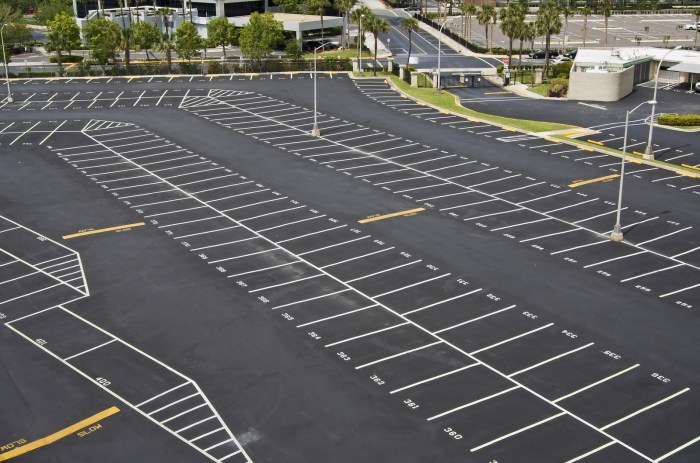 Parking commercial design lots lot construction flatwork considerations team